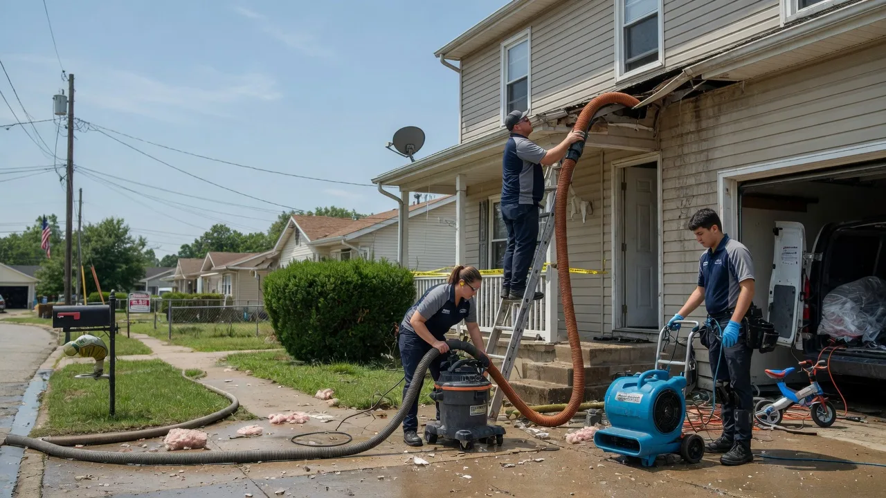 Water Damage Restoration in Combs, KY near me